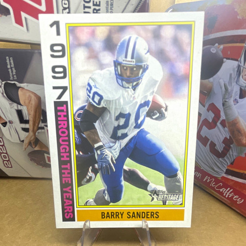 Topps heritage barry - topps, sanders