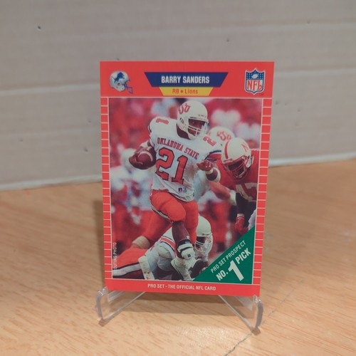 Barry sanders 1989 pro set - sanders,