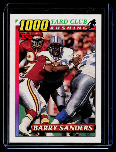 1991 topps 1000 yard club - 1991,