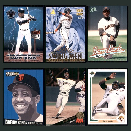 Barry bonds lot baseball - bonds, 6