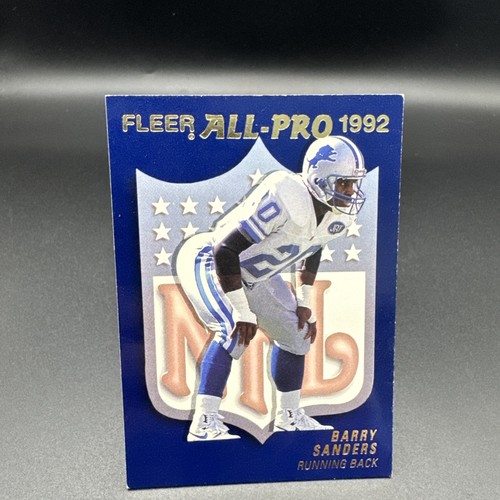 Fleer 1992 all pro barry - 1992, all-pro
