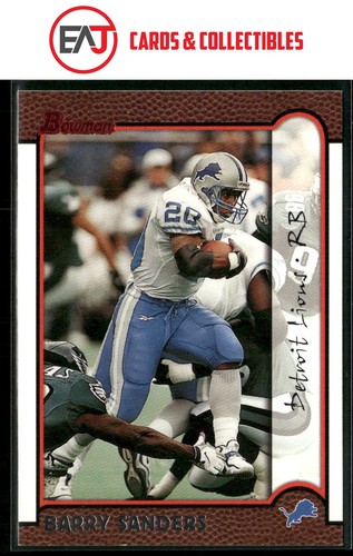 Barry sanders 1999 bowman - bowman, #149