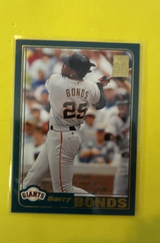 2001 topps barry - topps, bonds
