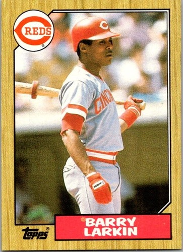 Barry larkin 1987 topps - barry,