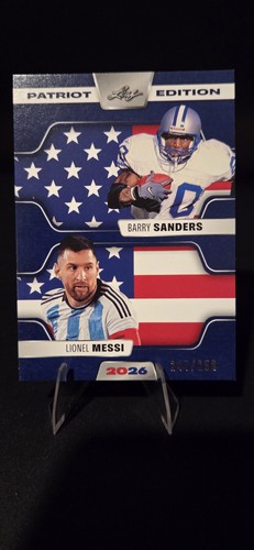 Barry sanders lionel - sanders, messi