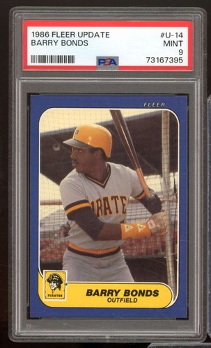 Barry bonds rookie card - barry, 1986