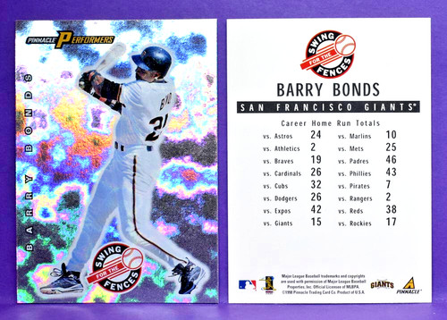 Barry bonds giants 1998 - s.f.,