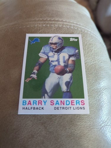 Barry sanders 2008 topps - barry, turn