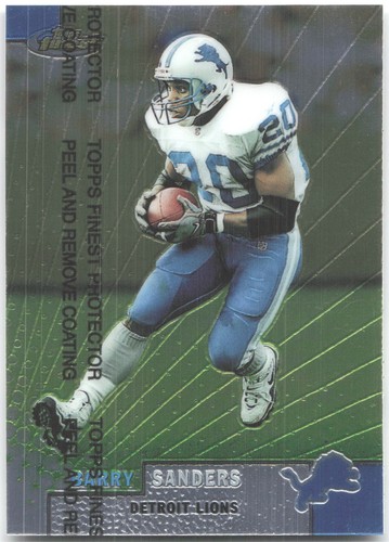 1999 finest barry sanders 80 - 1999,